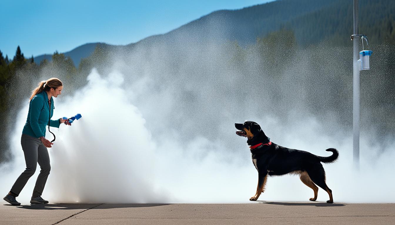 Czy gaz pieprzowy działa na psy